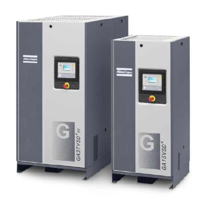 compressori d'aria, elettrocompressori, essiccatori d'aria, filtri per aria,