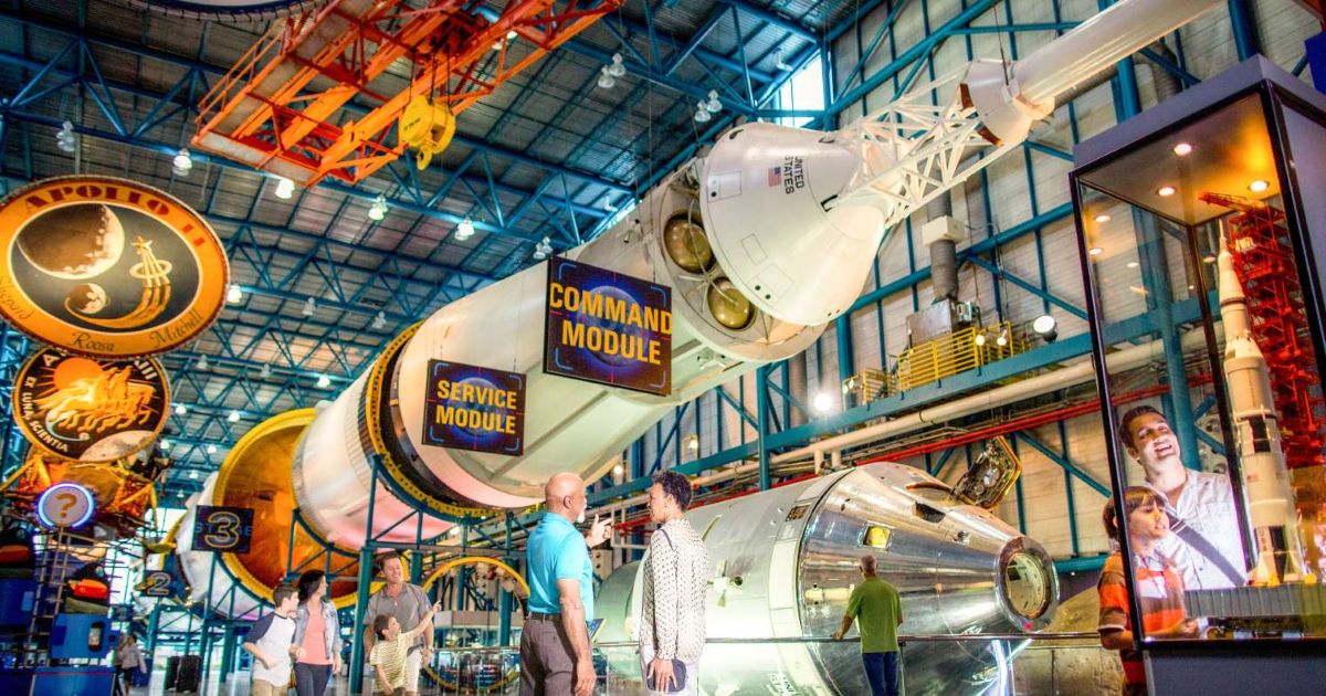 Teachers get free admission to the Kennedy Space Center. Get your Educator Study Pass for complimentary access to the visitor complex.