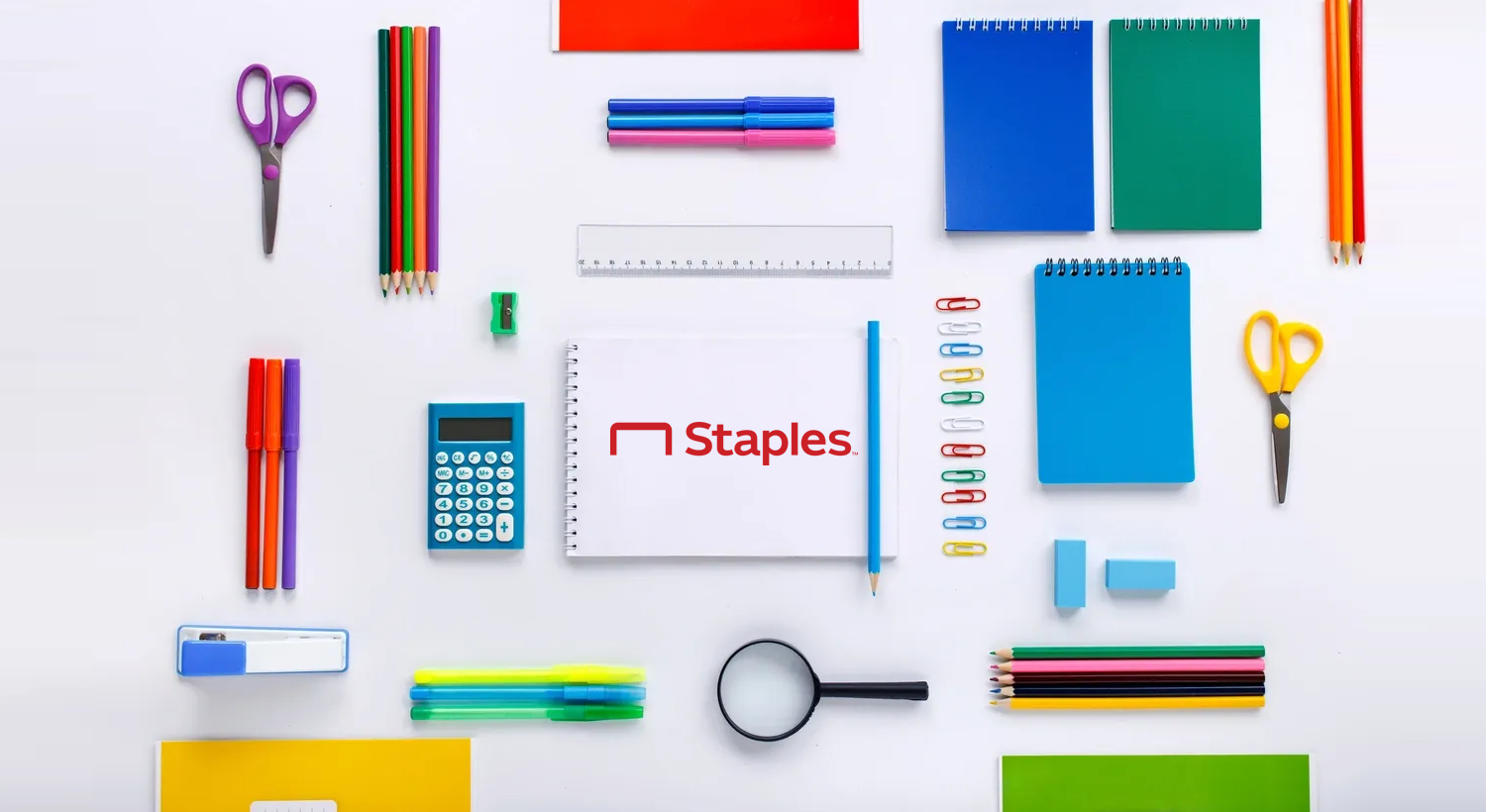 Teachers get up to $1000 in classroom rewards when shopping at Staples.
