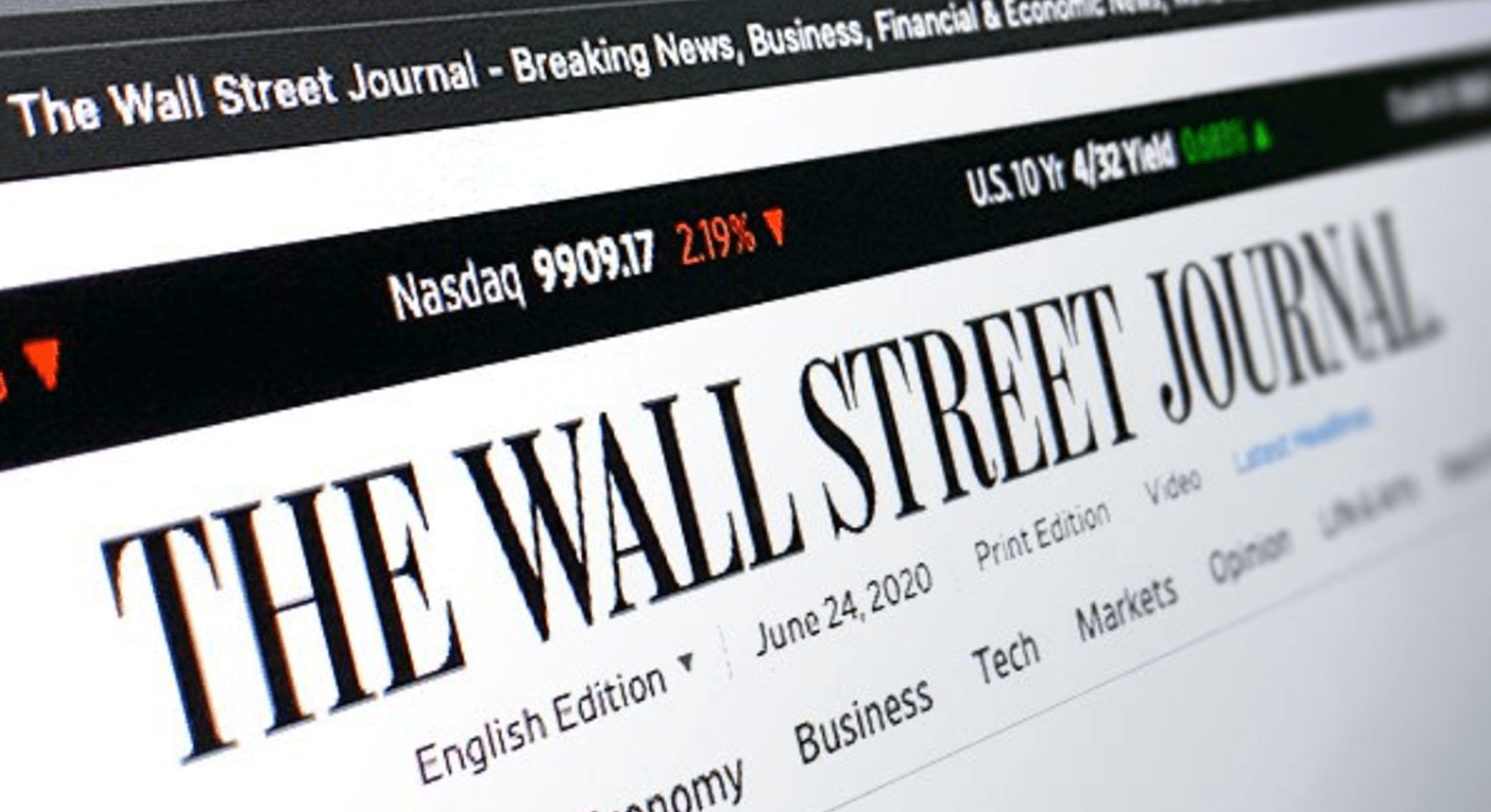 Discounts for educators and students on The Wall Street Journal subscriptions.