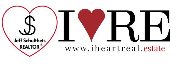 A logo for a realtor team that says i love real estate