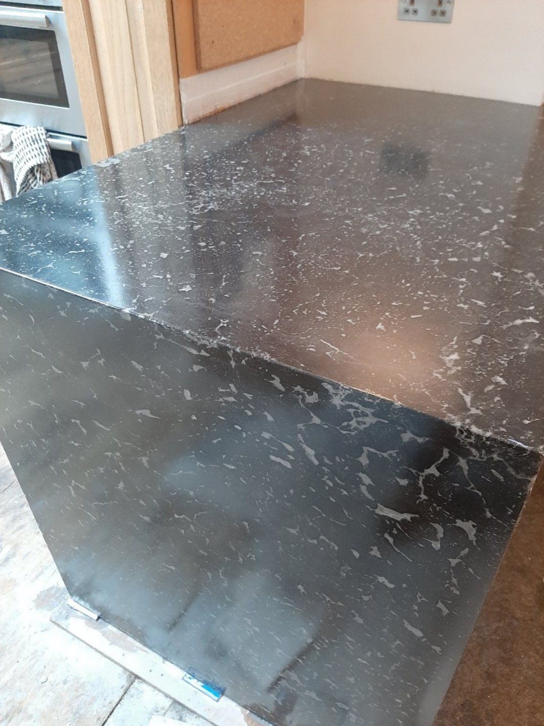 Concrete Worktop Installation