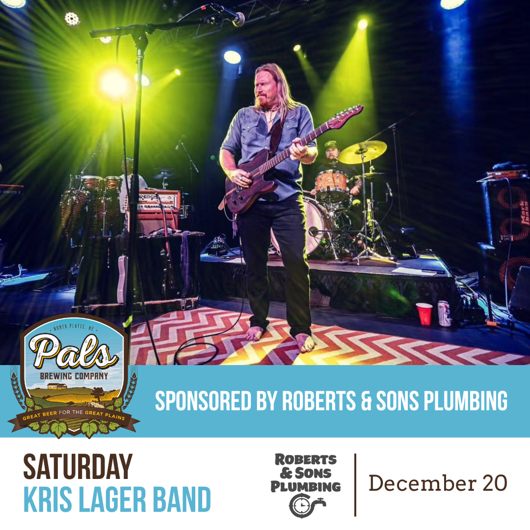 Kris Lager show at Pals Brewing Company, December 20th 2025.