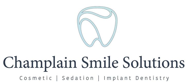 Champlain Smile Solutions Logo | Best dentist for dental crowns, veneers, bridges, root canals, and more in S Burlington VT