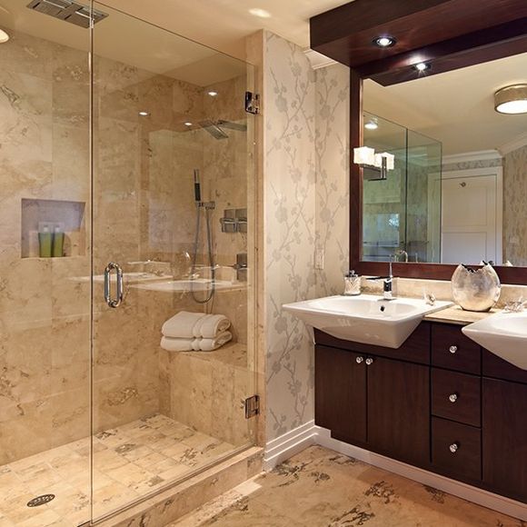 Modern Bathroom — Olympia, WA — Horizon West General Contracting Inc.