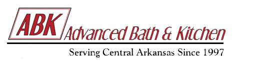 logo for advanced bath and kitchen arkansas