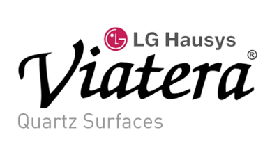 logo for viatera quartz surfaces