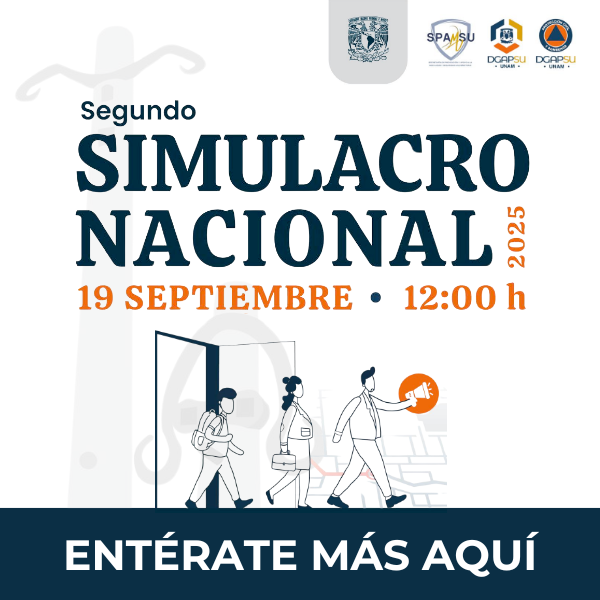 Aviso | Segundo Simulacro Nacional 19 de Septiembre
