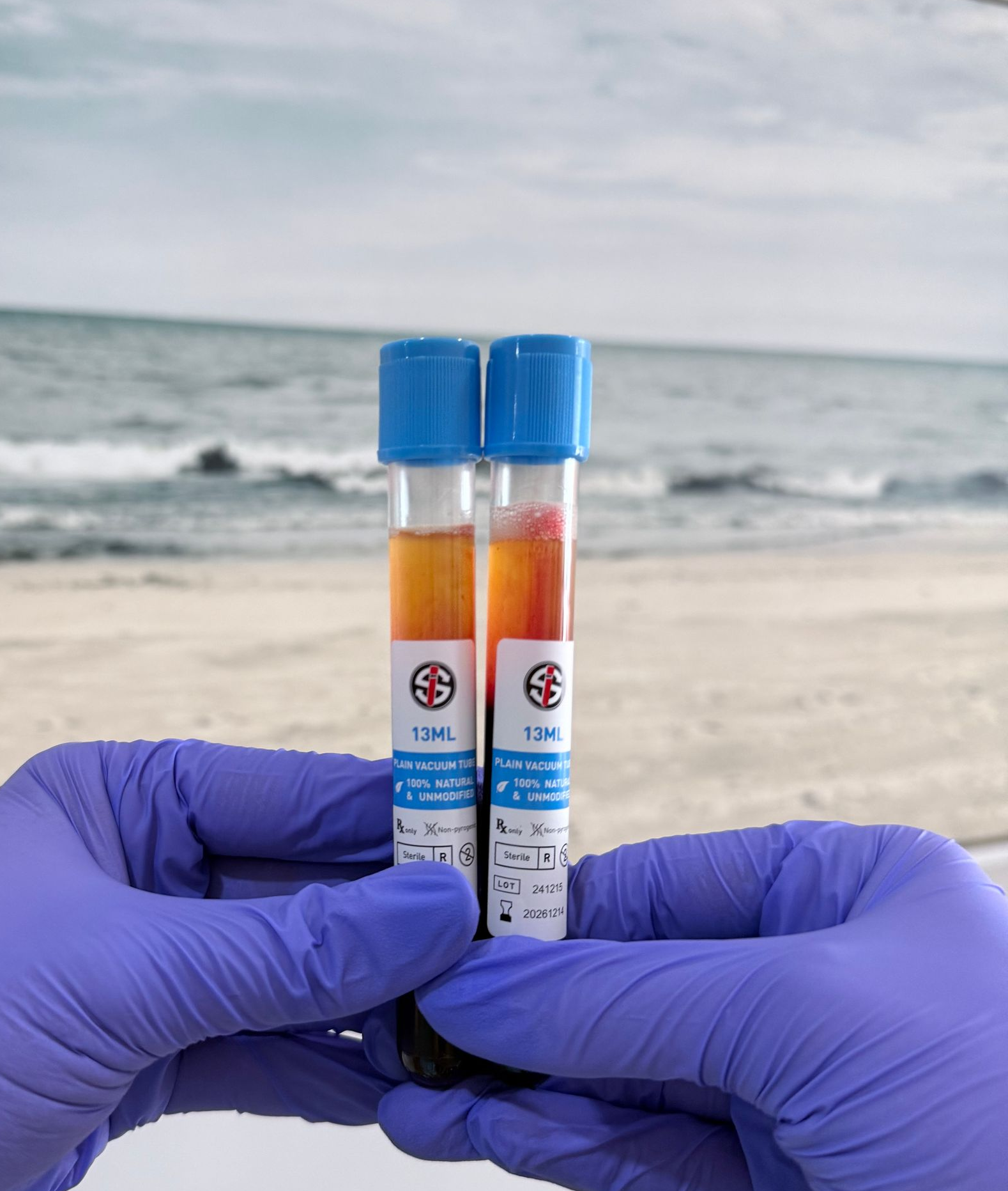 Collagen Induction Therapy EZGel PRF vials 