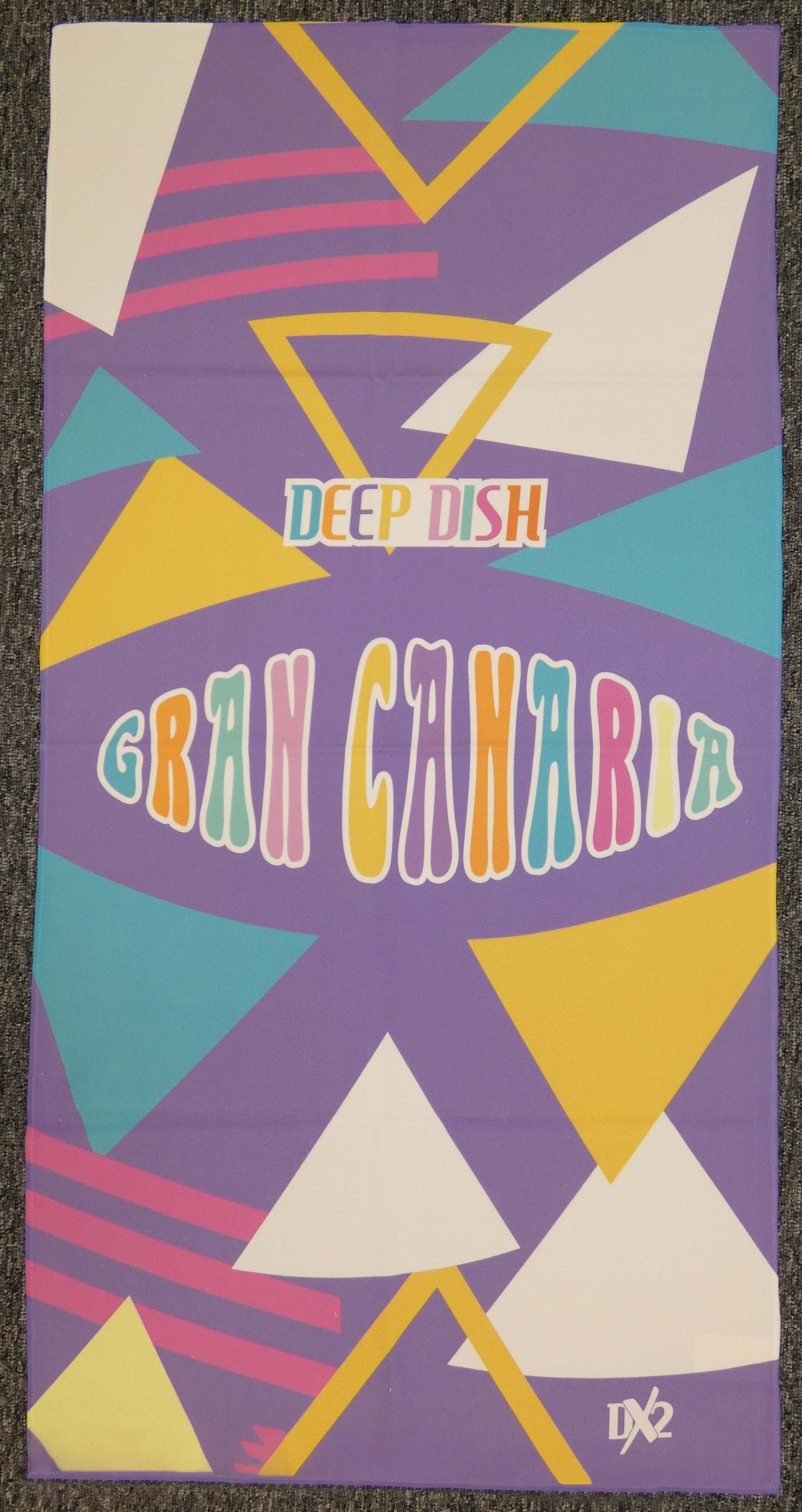 Printed Towel Deep Dish Gran Canaria