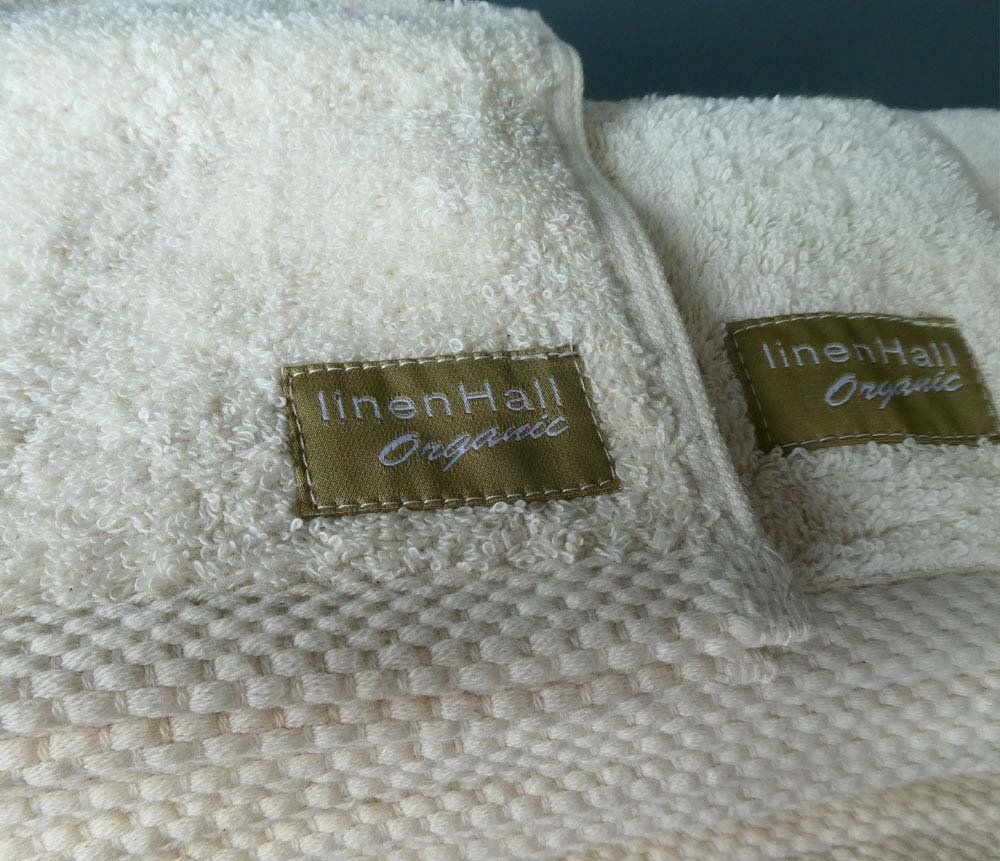 linenHall Organic Cotton Towels Label
