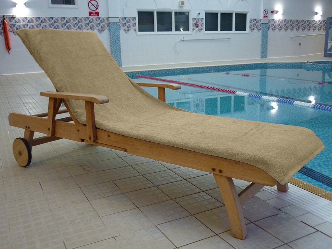 Mocha Sun Lounger Towel