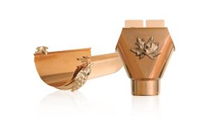 Decorative Half-Round Gutter Brackets