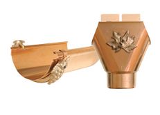 Decorative Half-Round Gutter Brackets 1
