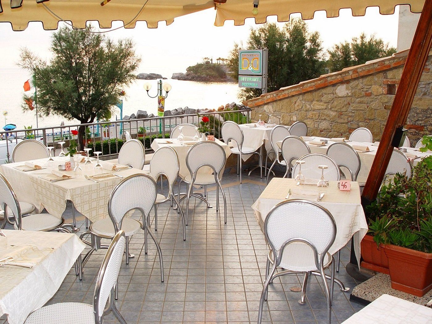 sala esterna del ristorante