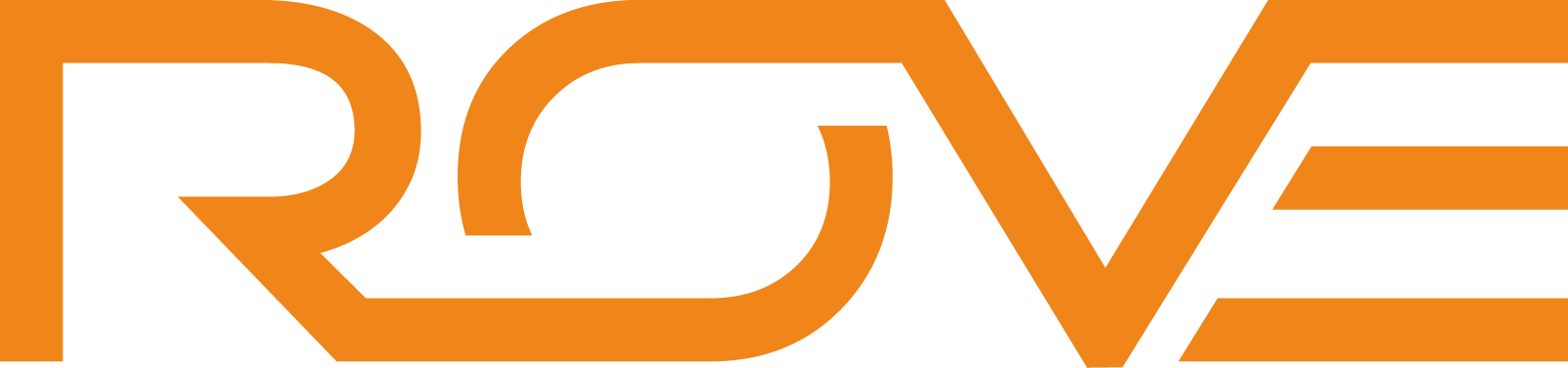 Orange ROVE logo.