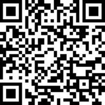 QR code with a pattern of black and white squares.