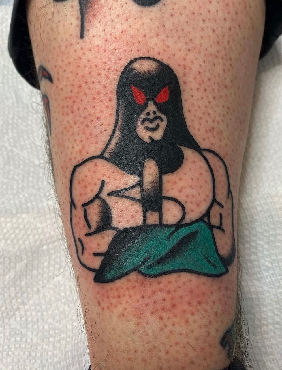 Executioner Tattoo by JD Pezderic at Silver Ghost Tattoo in Edmonton Alberta Canada
