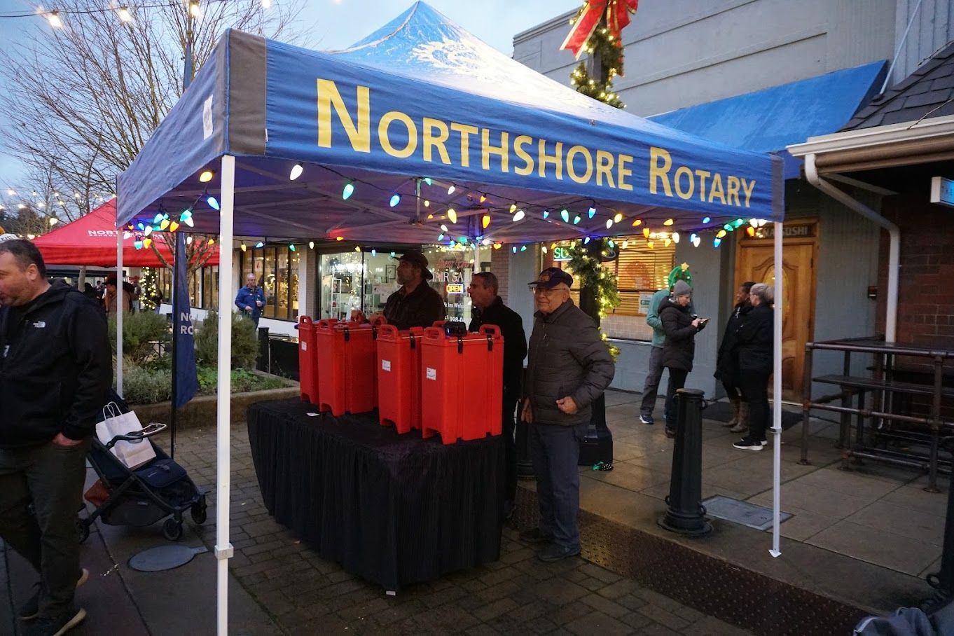 Christmas Tree lighting Rotary