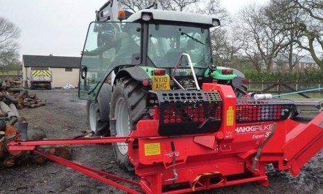 tractor and machinery