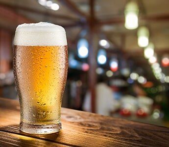 Glass of Light Beer — Liquor Store in Wilmington, DE
