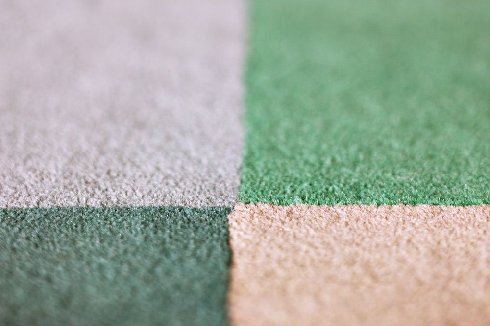 A Close Up Of A Green , Gray , And Brown Carpet — Affordable Carpets Woolgoolga In Coffs Harbour, NSW