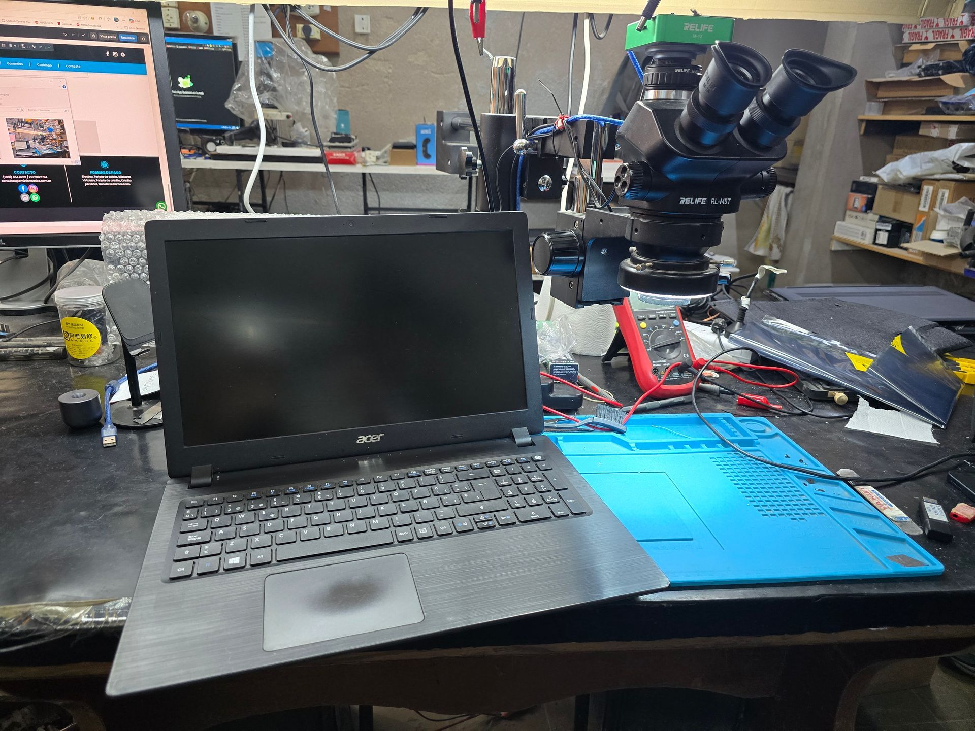 Servicio técnico Acer en Bahía Blanca – reparación profesional de notebooks Acer en laboratorio CM Informática.