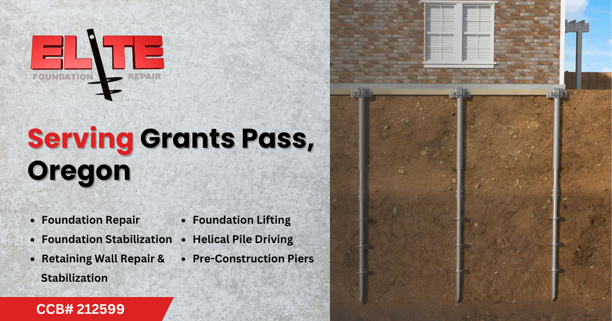 Foundation Repair Grants Pass OR | Elite Foundation Repair