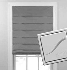 motorized Roman shades