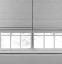 Roman shade motorized available at affordable blinds