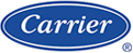 A blue carrier logo on a white background.