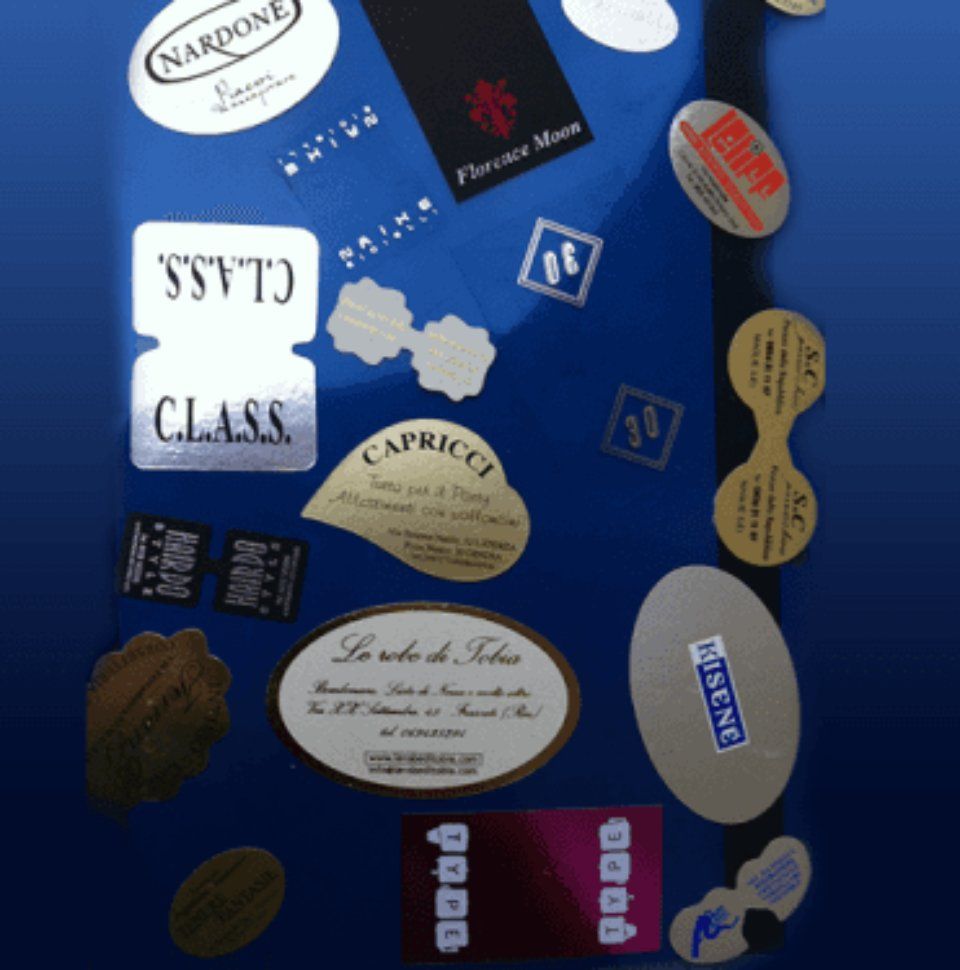 etichette adesive Bari