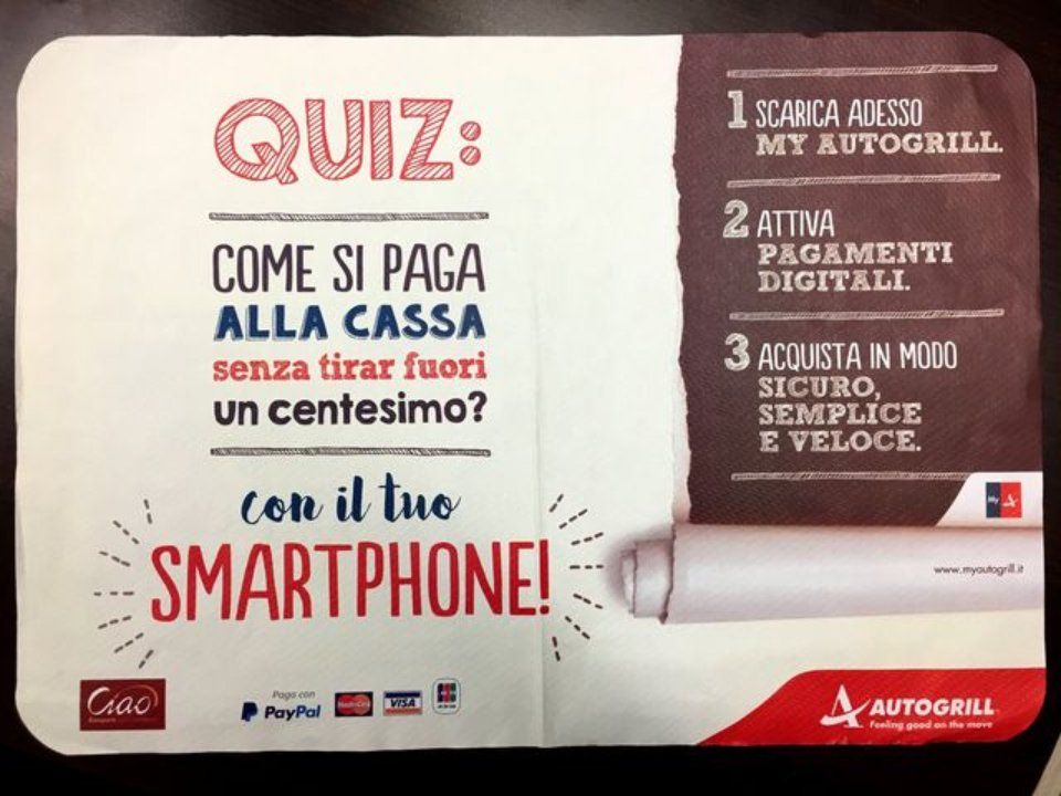 tovaglia di carta personalizzata con pubblicitĂ