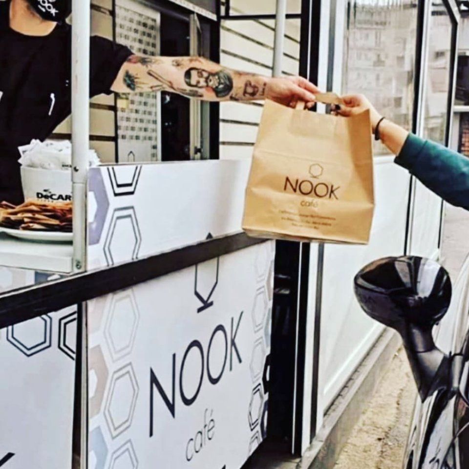 busta di carta per alimenti