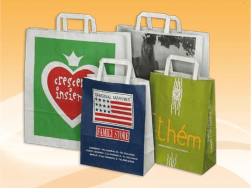 buste personalizzate a Bari con vari loghi