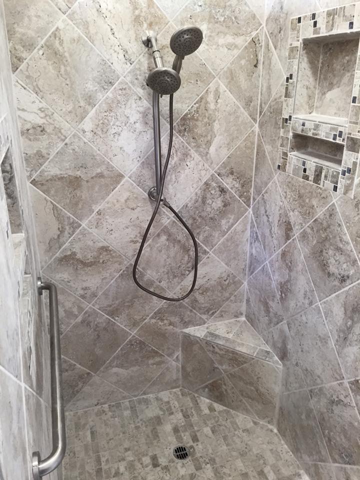 Storage Water Heaters — Side View of Shower Head in Tulare, CA