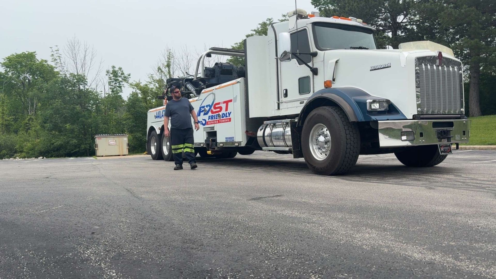 Heavy-Duty Rotator Towing
