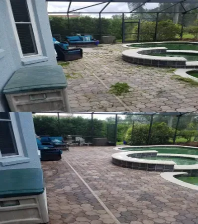 Before And After Home Washing — Winter Park, FL — Pudles Pressure Washing