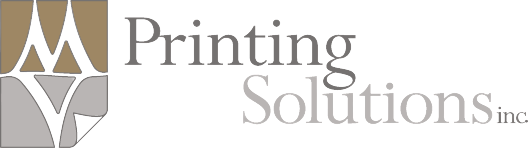 MV Printing Solutions, Inc. gold logo