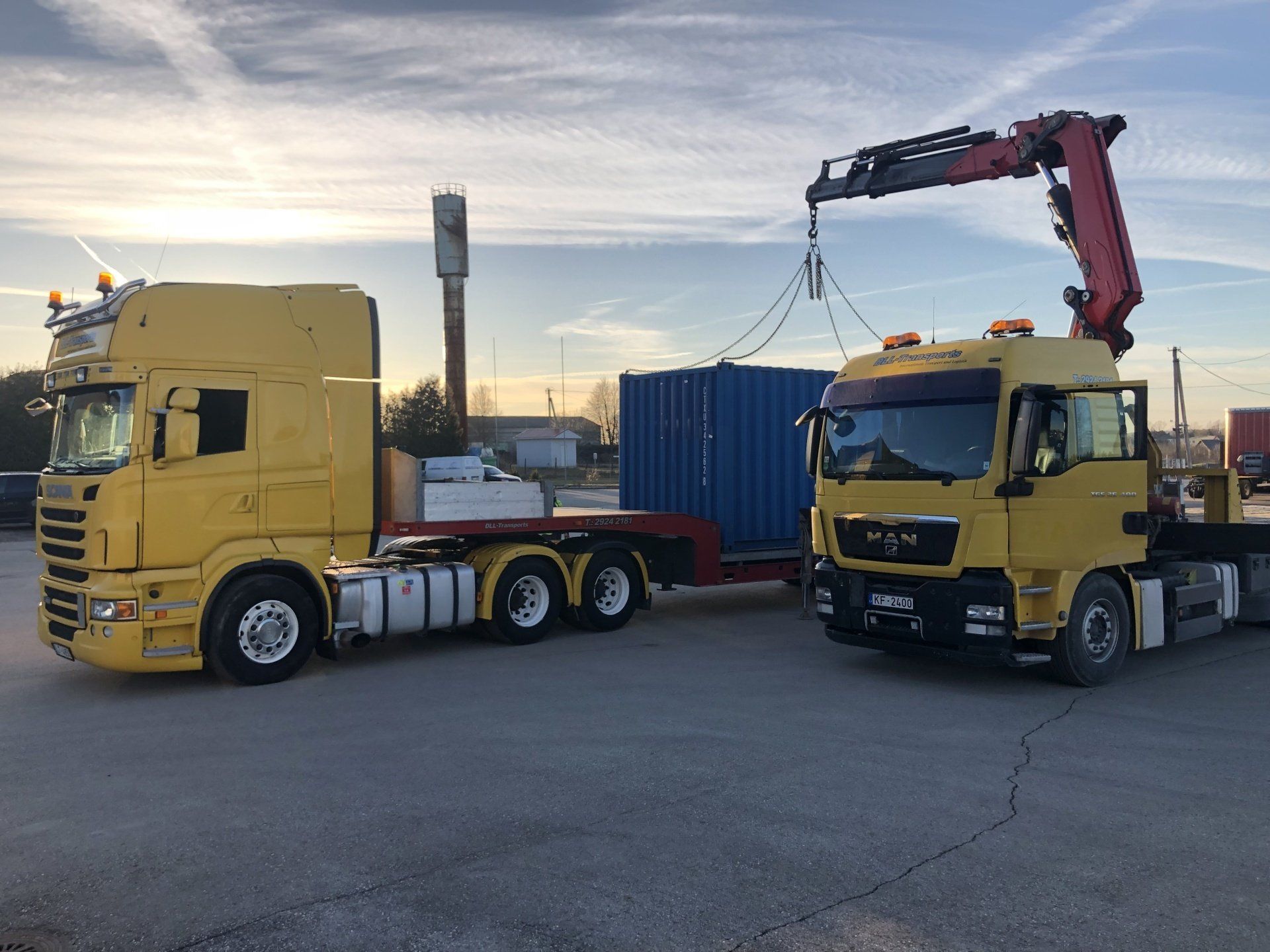 Starptautiskie kravu pārvadājumi un loģistika | SIA DLL-Transports