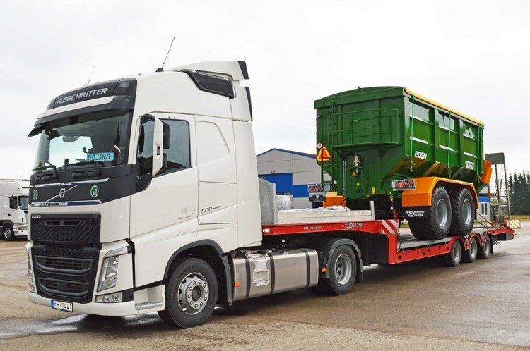 Lielgabarīta - negabarīta kravas