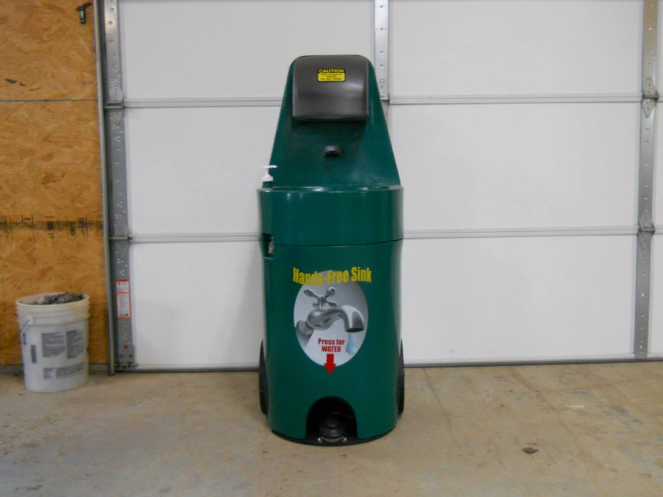 Hand Washing Sink — Rolla, MO — Watkins Portable Toilets