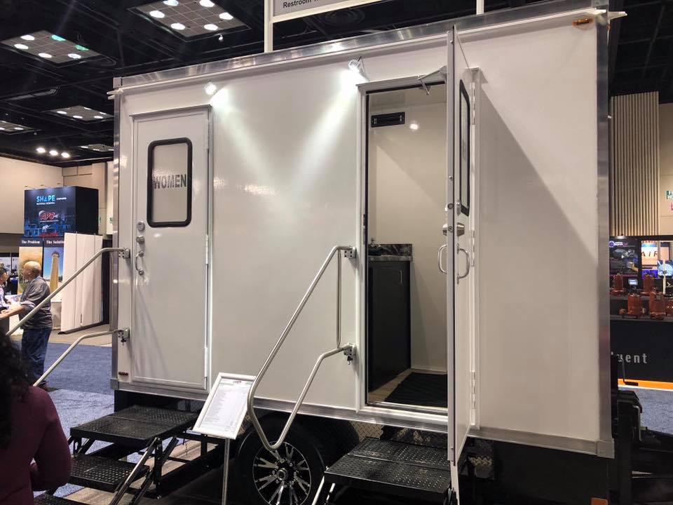 Luxury Restroom Trailer — Rolla, MO — Watkins Portable Toilets