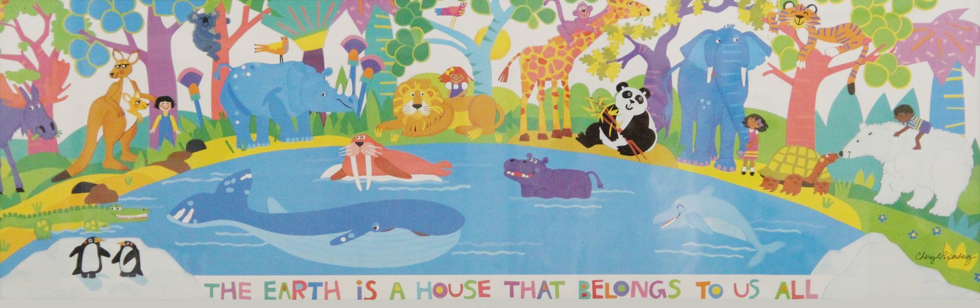 The earth is a house that belongs to us all