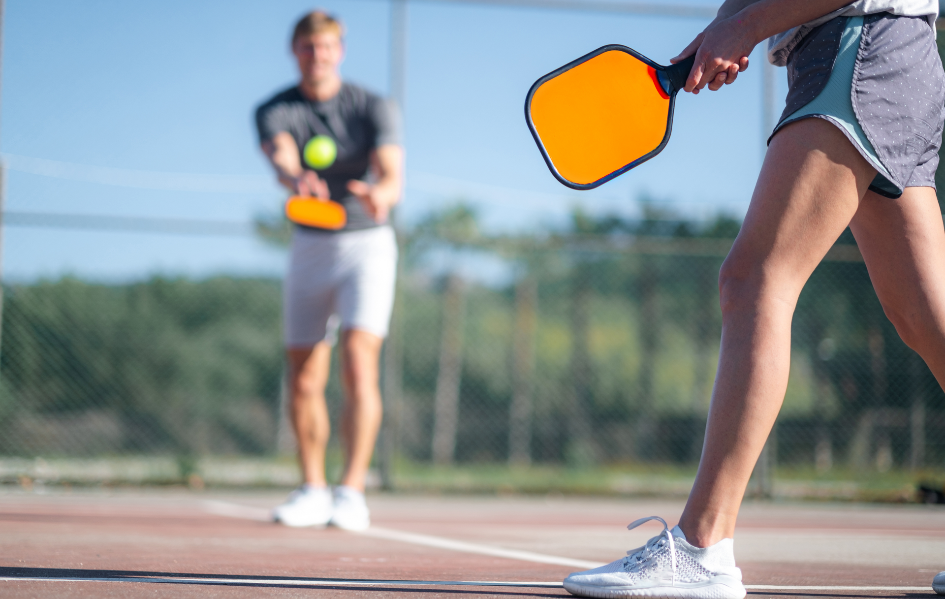 SERVING IN PICKLEBALL