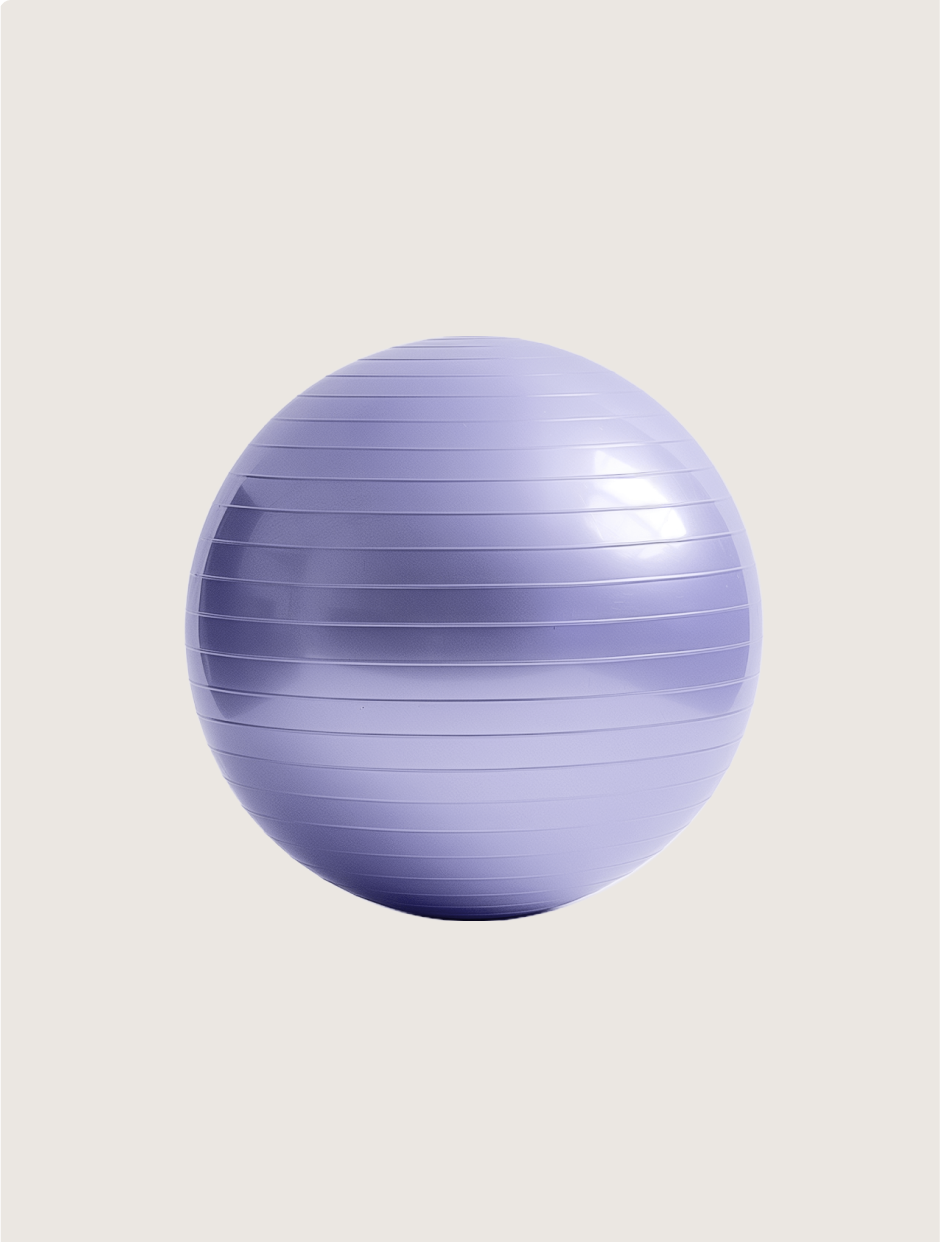 Light purple exercise ball 