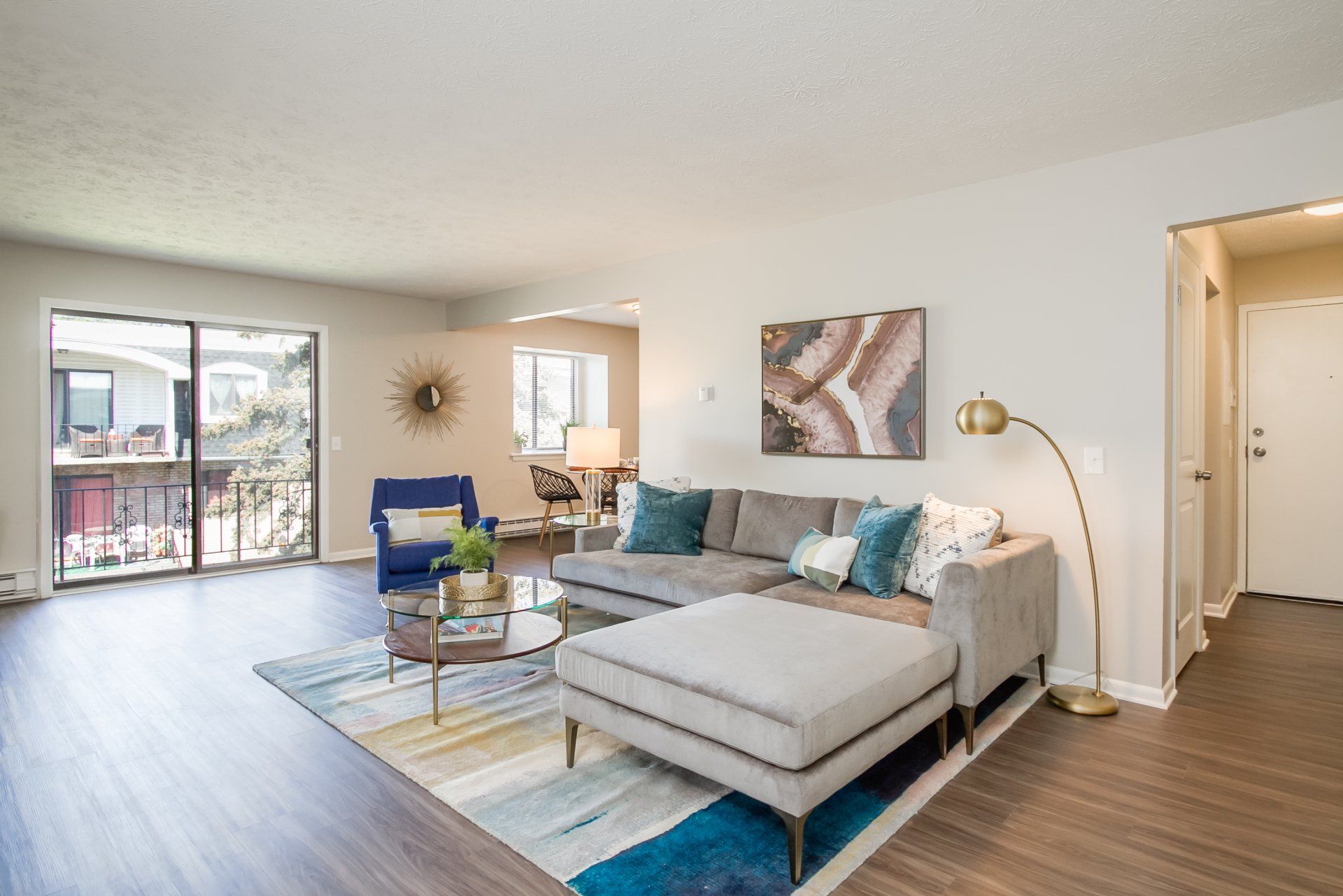 La Croix Court Apartments living room