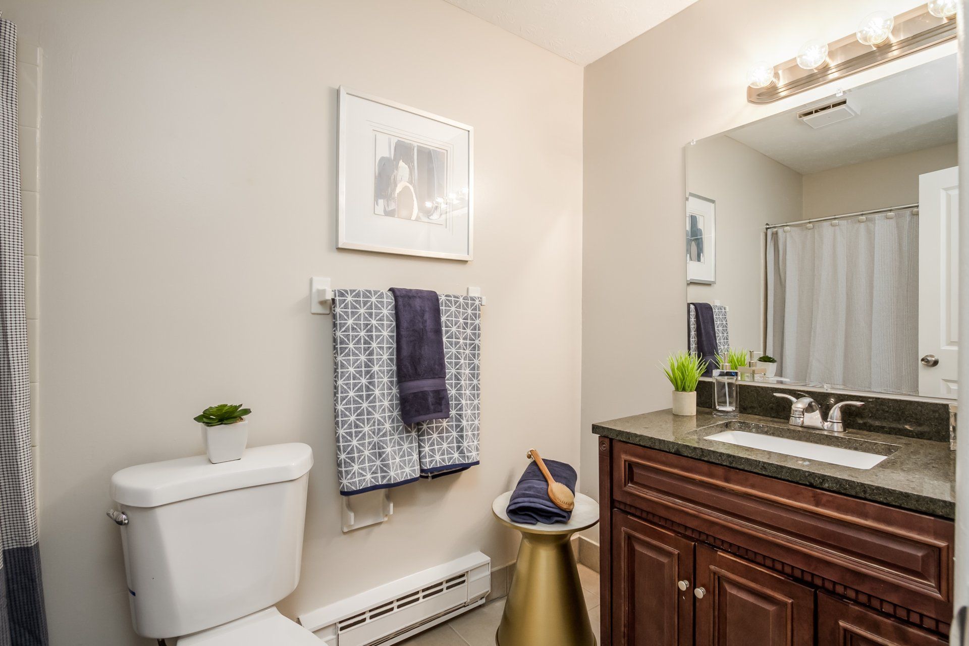 La Croix Court Apartments bathroom