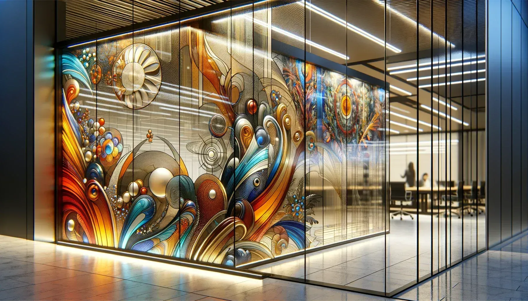 All the colours of the rainbow