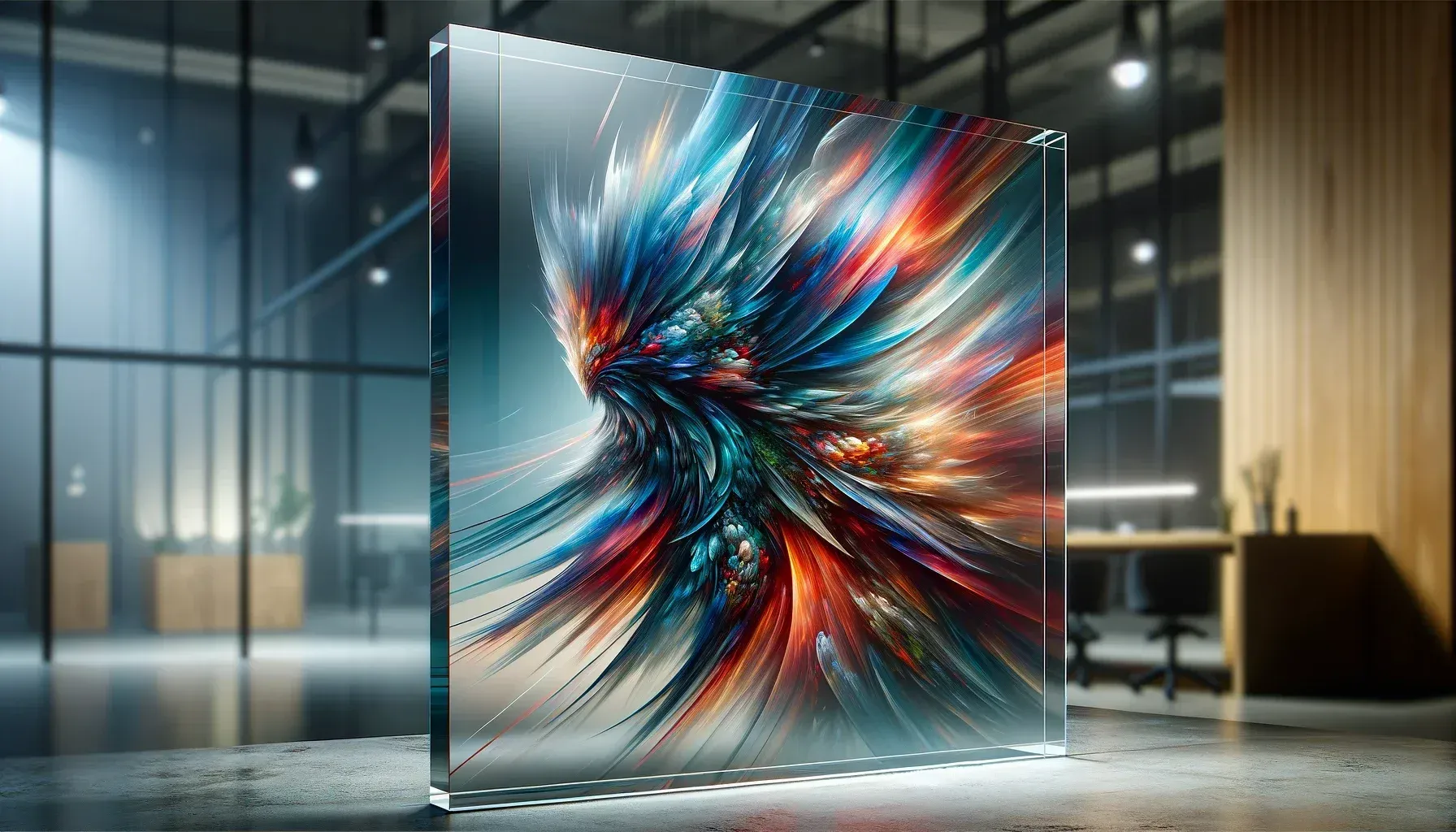 Digitally printed toughened glass